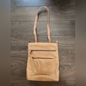 Aspen leather convertible backpack/tote/cross bag